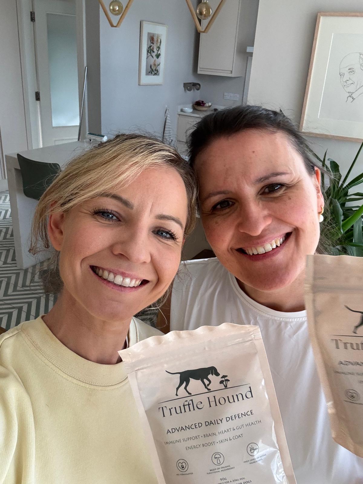 Alex and Claire, founders of Truffle Hound