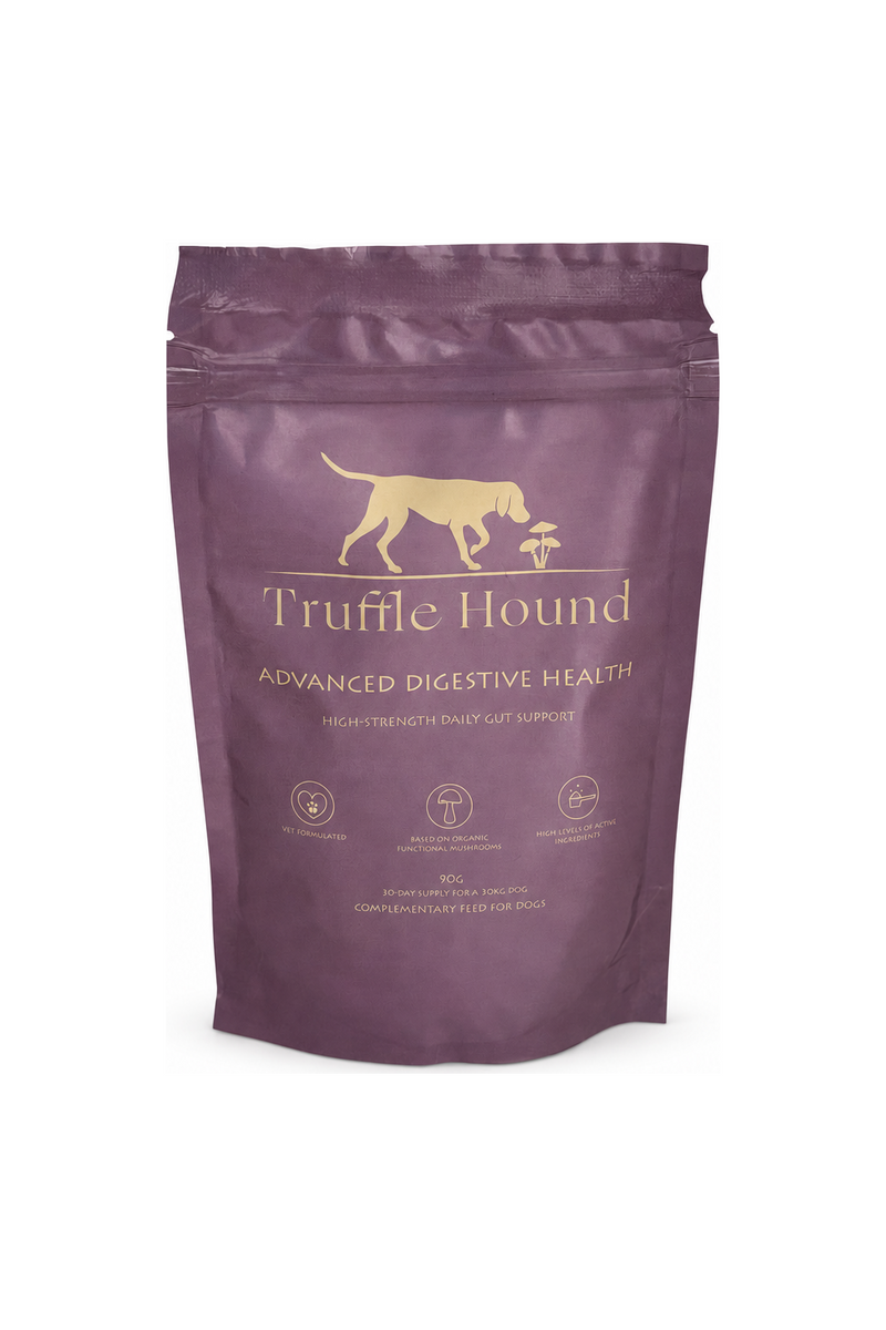 Truffle Hound Advanced Digestive Health pouch, front view